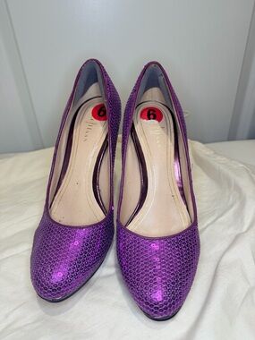 Cole Haan Purple Women's Sequin Pumps